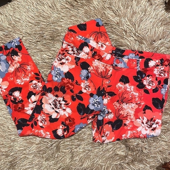 GAP Ankle‎ Skinny Floral Jeans - Picture 1 of 10